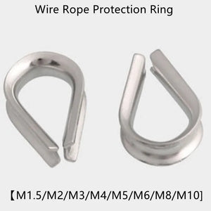 Wire Rope Protection Ring Rigging Fasteners 304 Stainless Steel