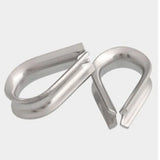 Wire Rope Protection Ring Rigging Fasteners 304 Stainless Steel