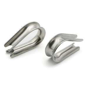 Wire Rope Protection Ring Rigging Fasteners 304 Stainless Steel