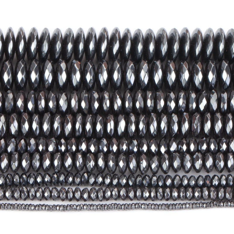 2-12mm Hematite Oval Beads for Jewelry Making