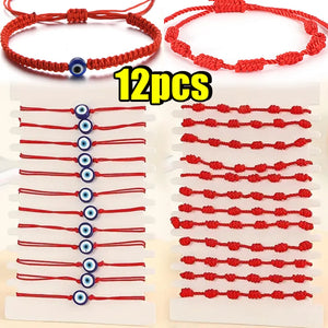 Evil Eye Red String Bracelet for Lover Protection Lucky Amulet Friendship