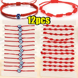 Evil Eye Red String Bracelet for Lover Protection Lucky Amulet Friendship