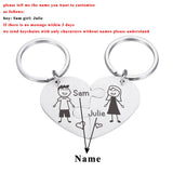 Personalized Name Keychain for Car Keys, Bag Accessories, Gift for Women