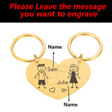 Personalized Name Keychain for Car Keys, Bag Accessories, Gift for Women