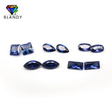 2~10mm Square CZ Stone Princess Cut 5A Cubic Zirconia Loose Gems DIY Jewelry
