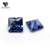 2~10mm Square CZ Stone Princess Cut 5A Cubic Zirconia Loose Gems DIY Jewelry
