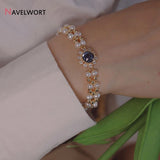 18K Plated Brass Spacer Beads Jewelry Making