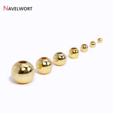 18K Plated Brass Spacer Beads Jewelry Making