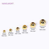 Brass Spacer Beads 18K Plated For Bracelet Making