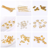 Brass Spacer Beads 18K Plated For Bracelet Making