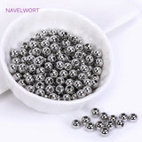 Brass Spacer Beads 18K Plated For Bracelet Making