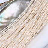 Natural Freshwater Potato Pearl Strand 2-2.5mm