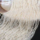2-2.5mm Small Rice Seed Freshwater Pearl Strand String