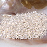 2-2.5mm Button Shape Freshwater Loose Pearls