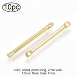 Metal Bar Connectors Charms for Jewelry Making