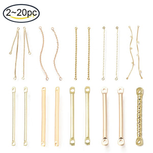 Metal Bar Connectors Charms for Jewelry Making