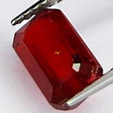 2.25ct Ruby Emerald Cut Loose Gemstone