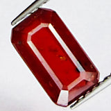 2.25ct Ruby Emerald Cut Loose Gemstone