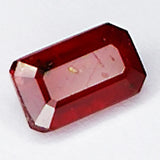 2.25ct Ruby Emerald Cut Loose Gemstone