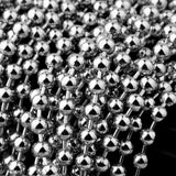 Silver Stainless Steel Ball Bead Chain Necklace Jewelry Dog Tags Chain