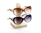 Wood Sunglass Display Rack Shelf for Glasses Showcases