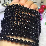 2/3/4/5/6mm Natural Spinels Stone Beads Round Faceted Loose DIY Beads