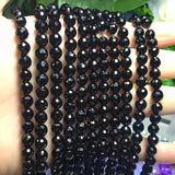 2/3/4/5/6mm Natural Spinels Stone Beads Round Faceted Loose DIY Beads