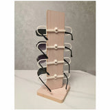 Wood Sunglasses Display Holder Rack Storage Shelf Organizer