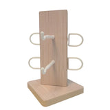 Wood Sunglasses Display Holder Rack Storage Shelf Organizer