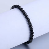 Stainless Steel Link Bracelet Round Box Chain Men Women Daily Party Jewelry