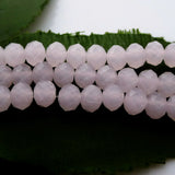 Lemon Yellow Pink Red Purple Rondelle Glass Beads - 5040 Crystal - 2-14mm