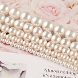 Natural Pearl Shell Round Loose Beads 15''