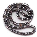 2-10MM Austrian Glass Square Beads DIY Jewelry Making Crystal Spacer Cube