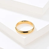 Classic IP Plating Wedding Engagement Ring Couple Tungsten