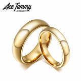 Classic IP Plating Wedding Engagement Ring Couple Tungsten