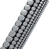 2/3/4/6/8mm Hematite Cube Beads for Jewelry Making