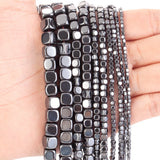 2/3/4/6/8mm Hematite Cube Beads for Jewelry Making