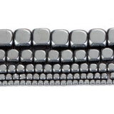 2/3/4/6/8mm Hematite Cube Beads for Jewelry Making