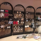 Earring Necklace Bracelet Display Stand Folding Holder