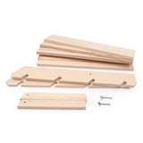 Wooden Earring Stand Display Rack Jewelry Holder Tower