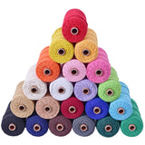 3mm Cotton Macrame Cord Rope Sewing Crafts DIY Boho