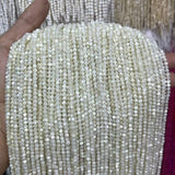 2 3 4MM Pearl Shell Stone Round Beads For Necklace DIY