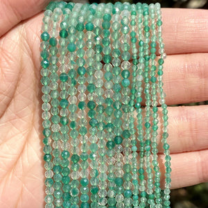 Faceted Small Stone Beads for Jewelry Making