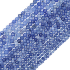 Faceted Aventurine Rondelle Spacer Beads 2/3/4mm Natural Stone Waist Beads