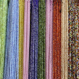 Multicolor Quartzs Crystal Bead Round Amethysts Zircon Beads for DIY Necklace