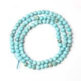3mm Labradorite Turquoise Stone Beads Spacer for Jewelry Making