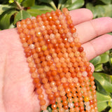 2 3 4mm Faceted Red Garnet Tourmaline Rubys Stone Loose Beads DIY