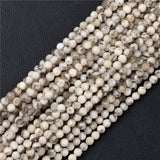 2-4mm Natural Faceted Feldspar Tiny Beads for Jewelry Making DIY Bracelets