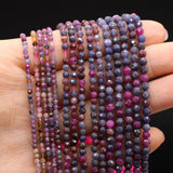Sapphire Ruby Crystal Stone Beads Charms