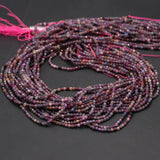 Sapphire Ruby Crystal Stone Beads Charms